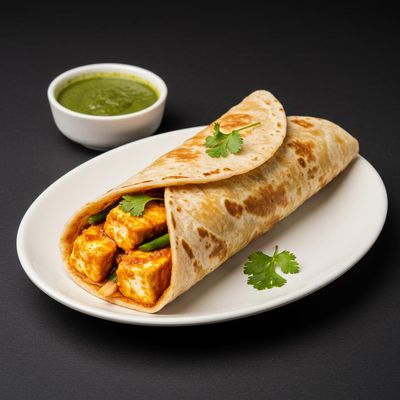 Paneer Katti Roll